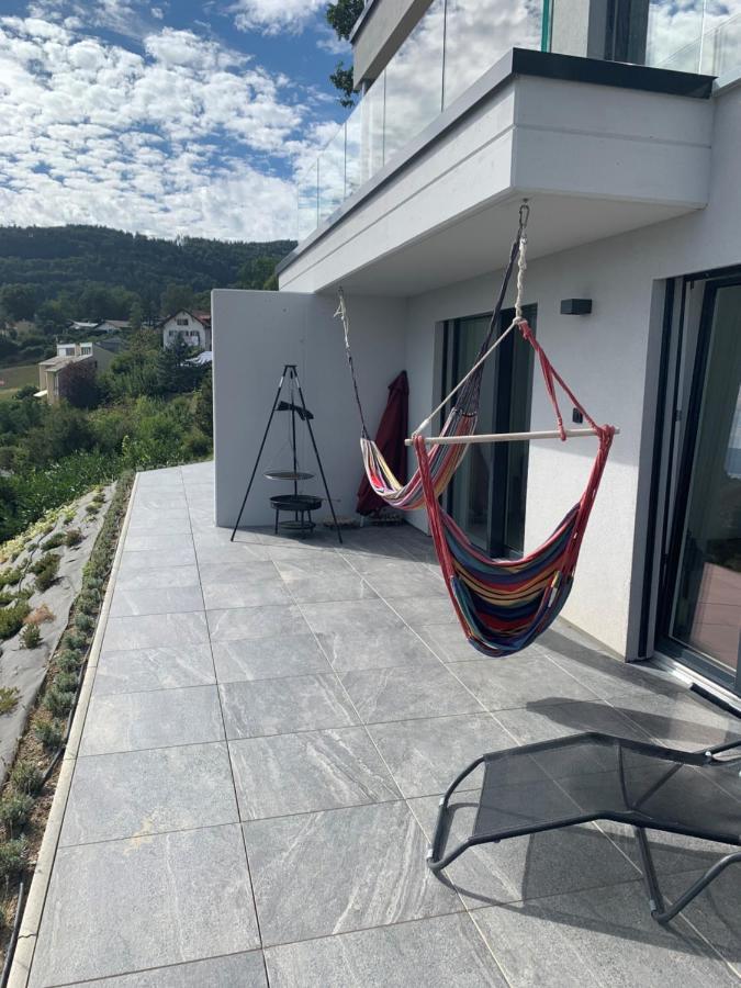 Appartement Moderne Avec Vue Panoramique A Jongny Proche De Montreux Екстериор снимка