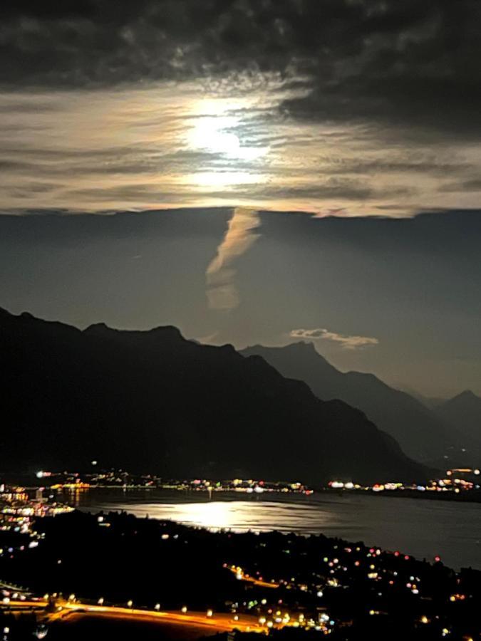 Appartement Moderne Avec Vue Panoramique A Jongny Proche De Montreux Екстериор снимка